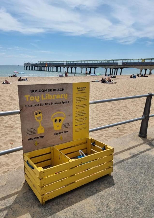 Centrally Located Boscombe Beach Apart With Parking Μπόρνμουθ Εξωτερικό φωτογραφία